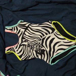 Zebra one piece
